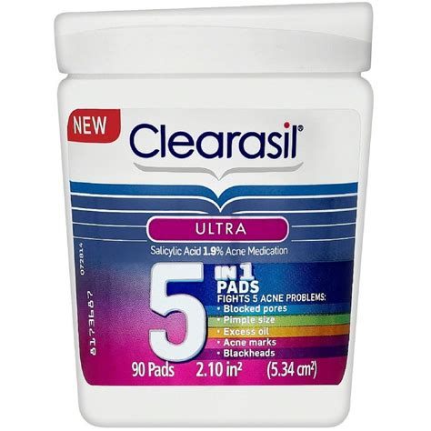 Clearasil Ultra 5-in-1 Pads commercials