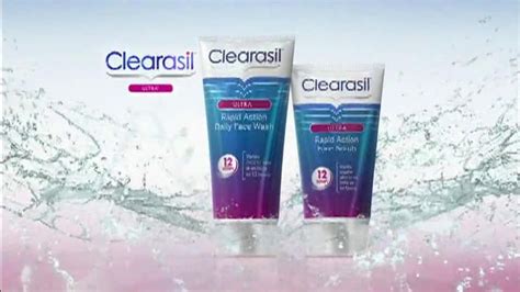 Clearasil Ultra Rapid Action Daily Face Wash TV Spot