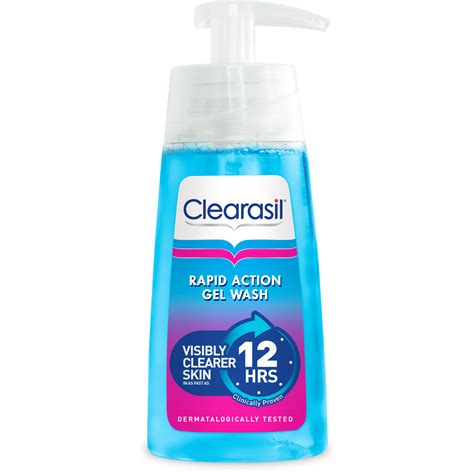 Clearasil Ultra Rapid Action Daily Gel Wash logo
