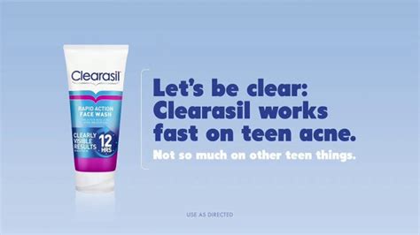 Clearasil Ultra Rapid Action Face Wash TV commercial - Teen Problems