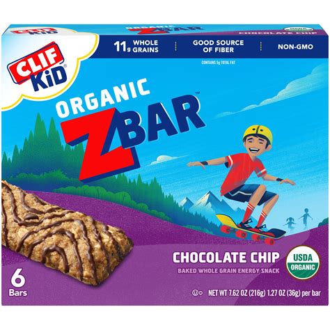 Clif Bar Clif Kid Zbar Organic Chocolate Chip