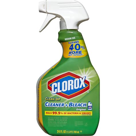 Clorox Clean-Up Cleaner + Bleach logo