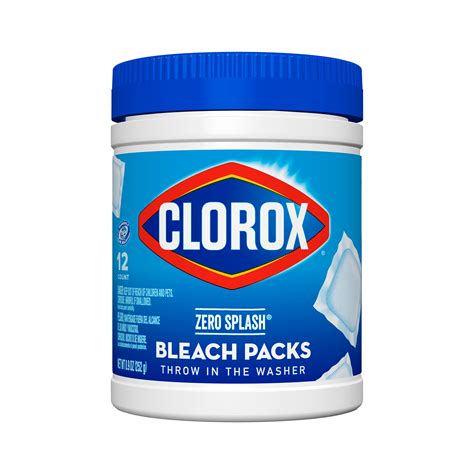 Clorox Control Bleach Packs commercials