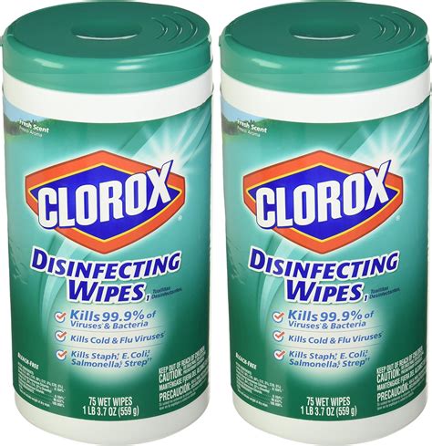 Clorox Disinfecting Wipes Fresh Scent logo