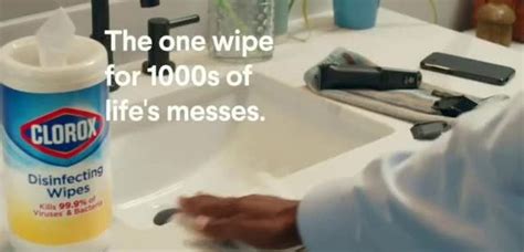 Clorox Disinfecting Wipes TV commercial - One Wipe for 1000s of Lifes Messes