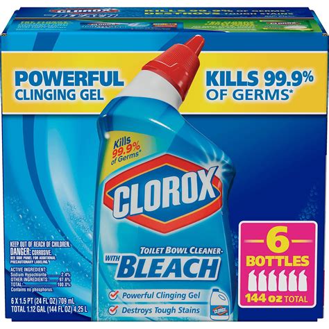 Clorox Toilet Bowl Cleaner With Bleach commercials