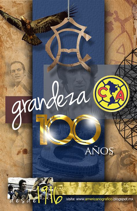 Club América 100 Años de Grandeza Libro logo