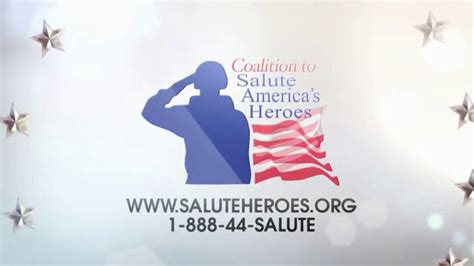 Coalition to Salute America's Heroes TV Commercial Featuring Mike Ditka