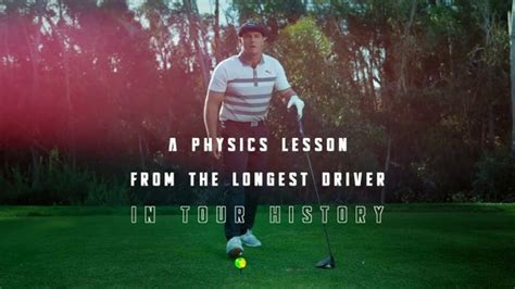 Cobra Golf RADSPEED Driver TV Spot, 'A Physics Lesson' Featuring Bryson DeChambeau