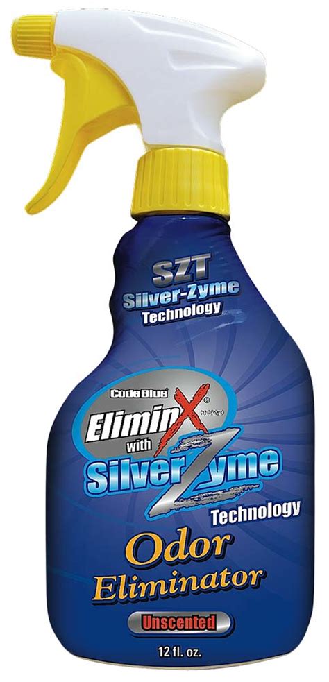 Code Blue EliminX with SilverZyme Odor Eliminator logo