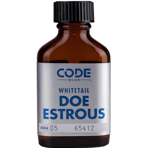 Code Blue Whitetail Doe Estrous logo