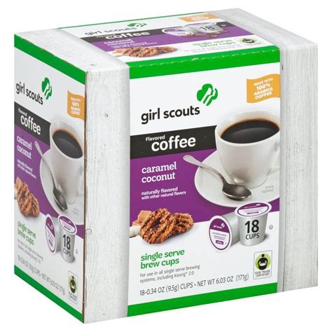 Coffee-Mate Girl Scouts Caramel and Coconut logo