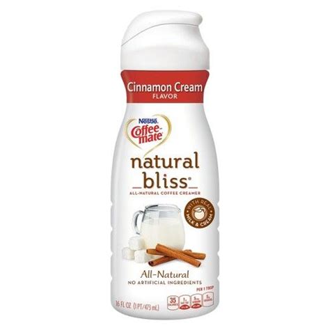 Coffee-Mate Natural Bliss Cinnamon Cream commercials
