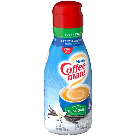 Coffee-Mate Sugar Free French Vanilla logo