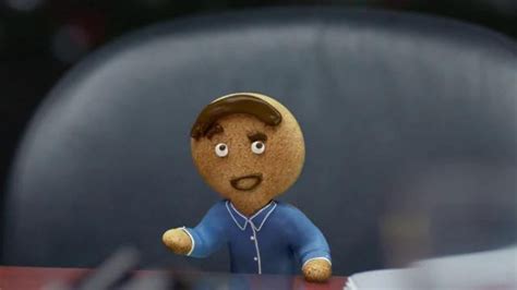 Coffee-Mate TV commercial - Gingerbread Joel Makes an Awkward First Impression