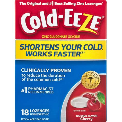 Cold EEZE Cherry Lozenges logo