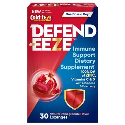 Cold EEZE Defend-EEZE Pomegranate logo