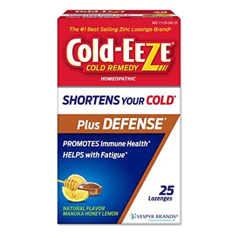 Cold EEZE Plus Defense Manuka Honey Lemon