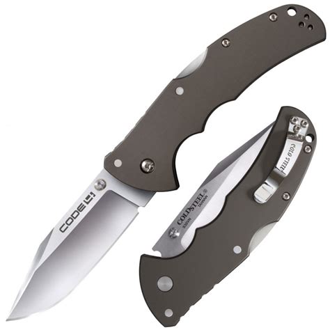 Cold Steel Code 4 Clip Point Serrated logo