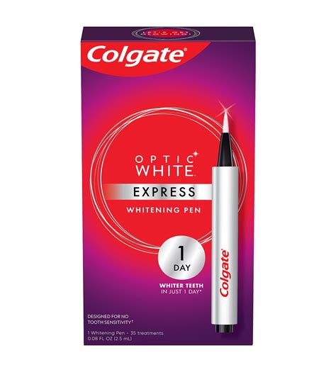 Colgate Optic White Express White commercials