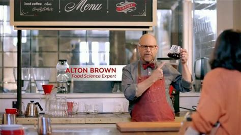 Colgate Optic White TV Spot, 'Coffee Stains Teeth' Featuring Alton Brown featuring Samantha Reece Schecter