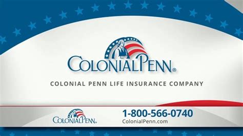 Colonial Penn Guaranteed Acceptance Whole Life Insurance commercials