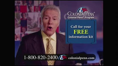 Colonial Penn TV Spot, 'Important Message' Featuring Alex Trebek featuring Alex Trebek