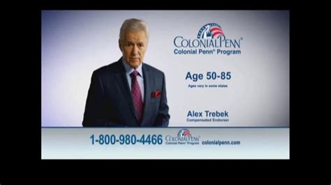Colonial Penn TV Spot, 'Spare Change' Featuring Alex Trebek created for Colonial Penn