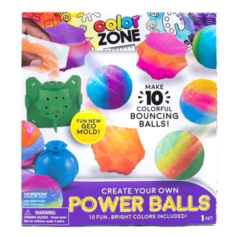 Color Zone Create Your Own Power Balls logo