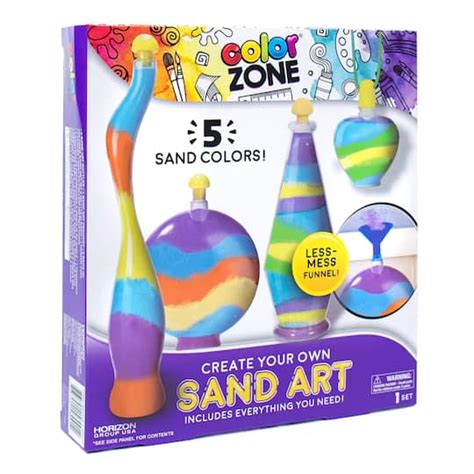 Color Zone Create Your Own Sand Art commercials
