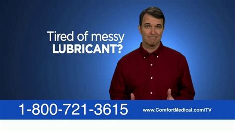 Comfort Medical TV Spot, 'Tired of Using Lubricant'