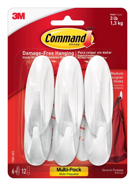 Command Damage-Free Hanging Sticks Nails logo