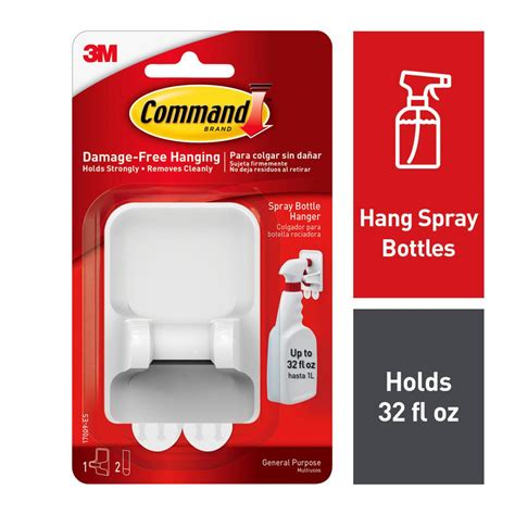 Command Spray Bottle Hangers