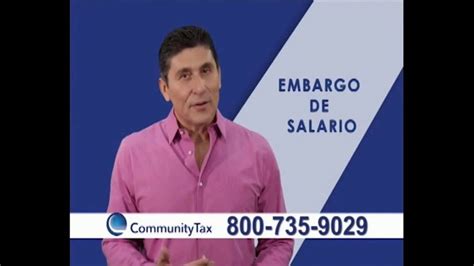 Community Tax TV Spot, 'No te preocupes' con Alex Lucas