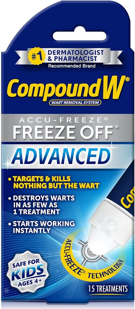 Compound W Freeze Off Advanced commercials