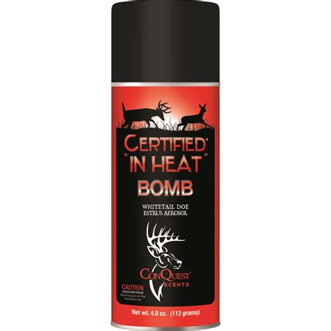 ConQuest Scents Certified In Heat Bomb commercials