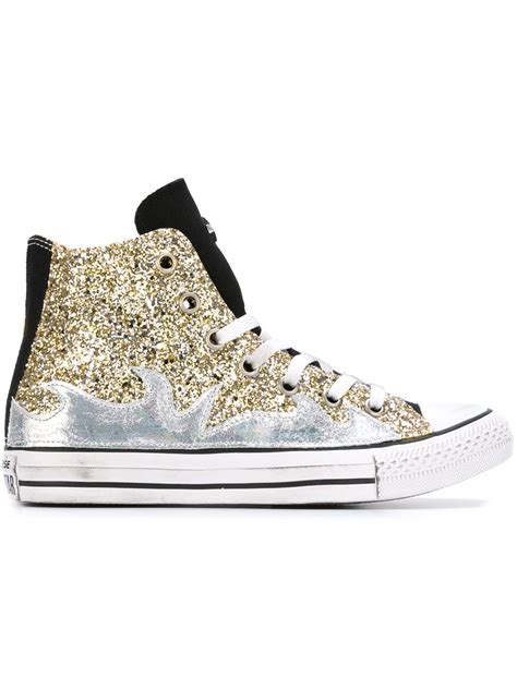 Converse Shimmer High Top Sneakers logo