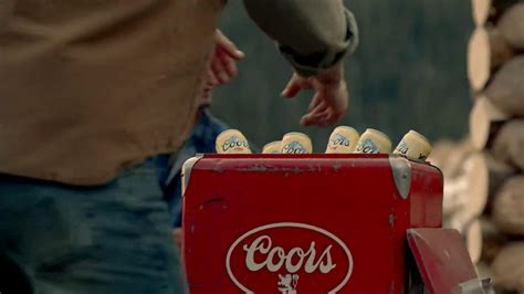 Coors Banquet TV commercial - Log Cabin