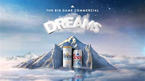 Coors Light TV Spot, 'Big Game Commercial of Your Dreams'