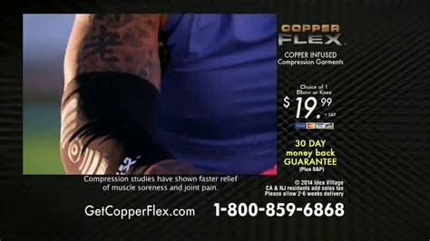 Copper Flex TV Commercial Featuring Bruce Davis, Sugar Tiner