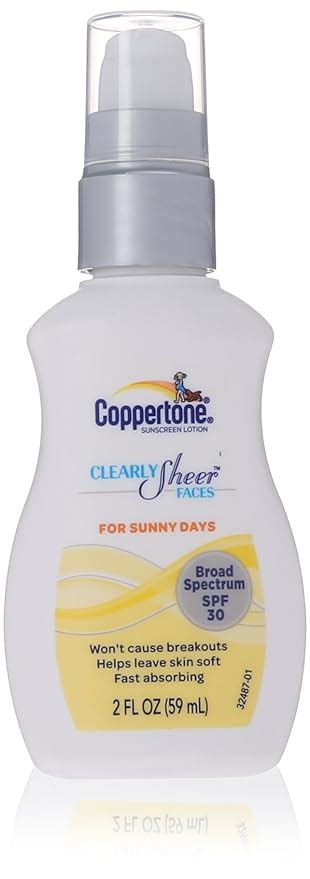 Coppertone Clearly Sheer for Sunny Days Lotion
