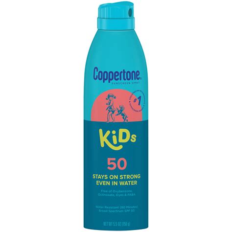 Coppertone Kids Spray SPF 50 logo