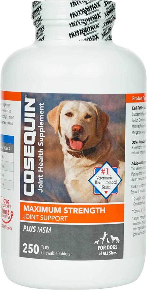 Cosequin Maximum Strength Plus MSM Chewable Tablets logo