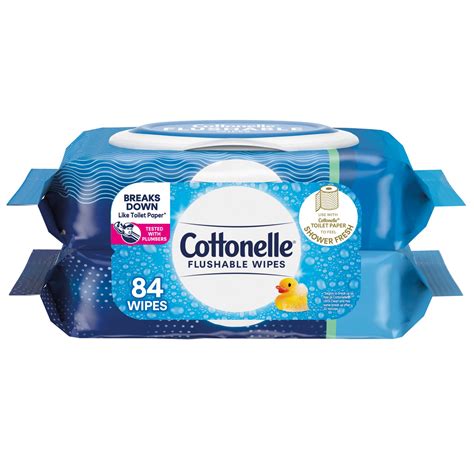 Cottonelle Freshcare Flushable Wipes commercials