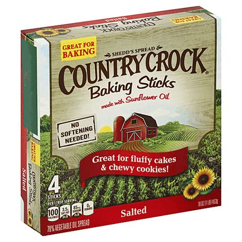 Country Crock Buttery Sticks Salted