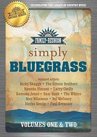 Country's Family Reunion Simply Bluegrass DVD Set