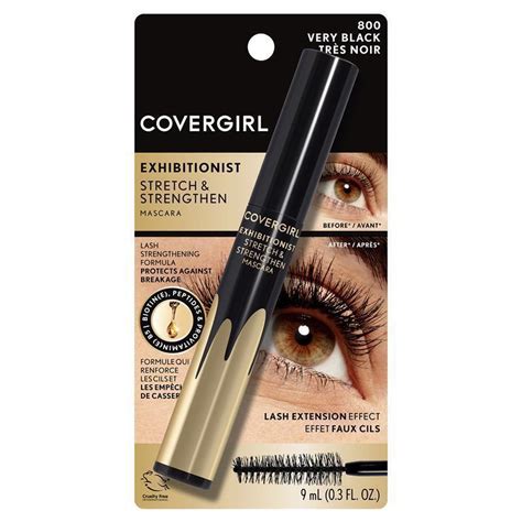CoverGirl Exhibitionist Stretch and Strengthen Mascara logo
