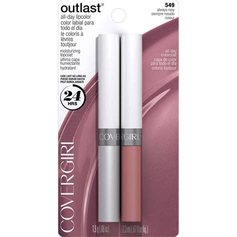 CoverGirl Outlast All-Day Lip Color logo
