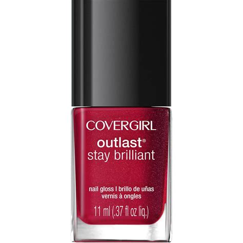 CoverGirl Outlast Stay Brilliant Nail Gloss logo