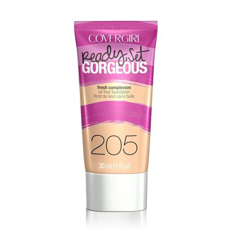 CoverGirl Ready, Set Gorgeous Liquid Foundation 115 Buff Beige commercials